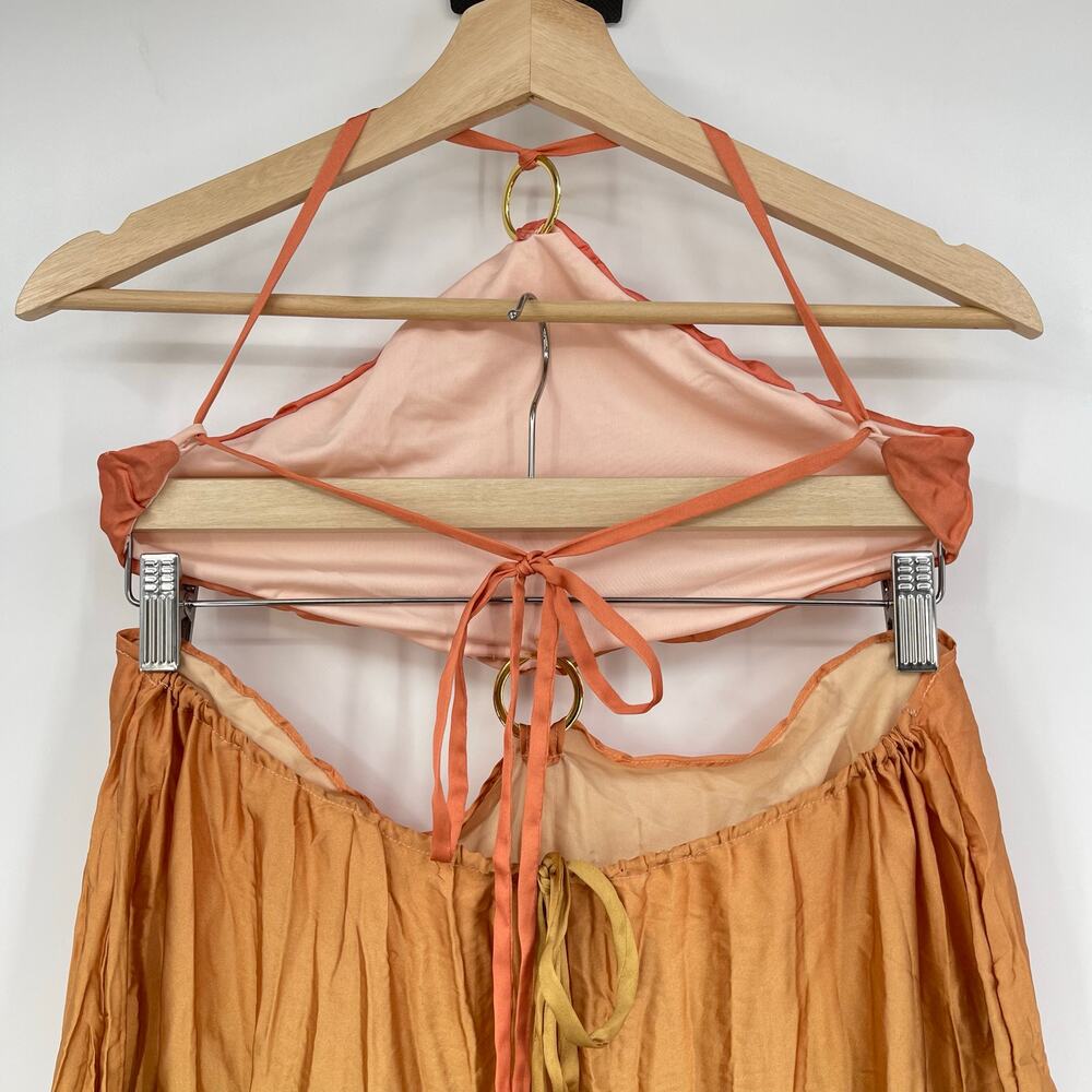 Baobab Collection Orange and Green Maxi Dress - Picture 11 of 16